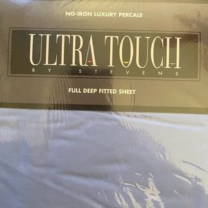 Ultra Touch by Stevens Full Deep Fitted Sheet